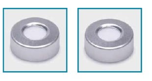 Chromxpert Kapak & Septa - silikon / PTFE - yarıksız - N20 vial için