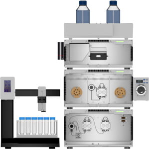 Knauer FPLC / BioLC for Protein Purification - Gradient up to 50ml/Min Automated 2 Step